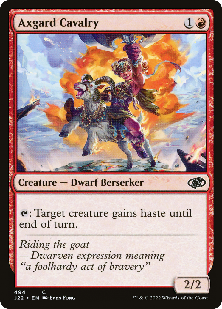 Axgard Cavalry [Jumpstart 2022] - Destination Retro