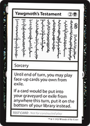 Yawgmoth's Testament (2021 Edition) [Mystery Booster Playtest Cards] - Destination Retro