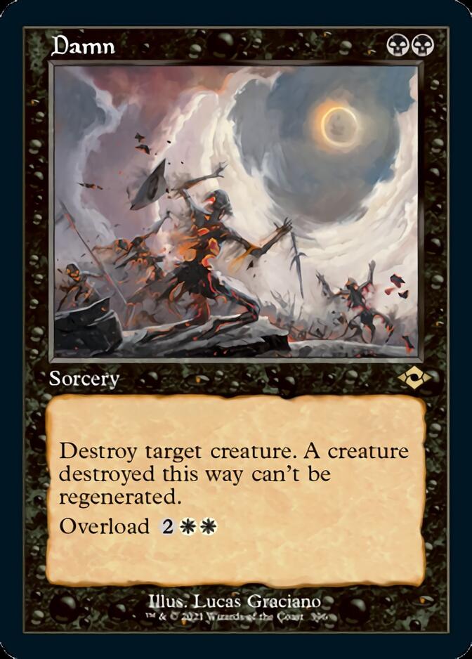 Damn (Retro Foil Etched) [Modern Horizons 2] - Destination Retro