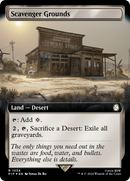 Scavenger Grounds (Extended Art) (Surge Foil) [Fallout] - Destination Retro