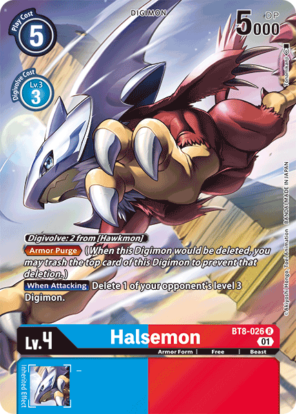 Halsemon [BT8-026] (Alternate Art) [New Awakening] - Destination Retro