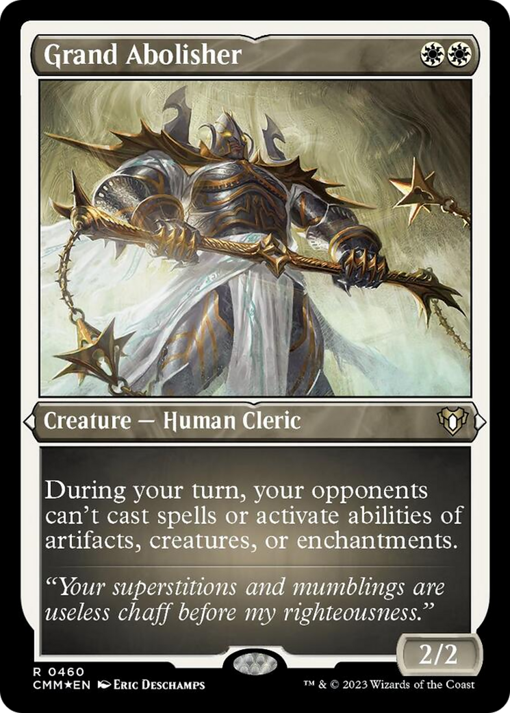 Grand Abolisher (Foil Etched) [Commander Masters] - Destination Retro
