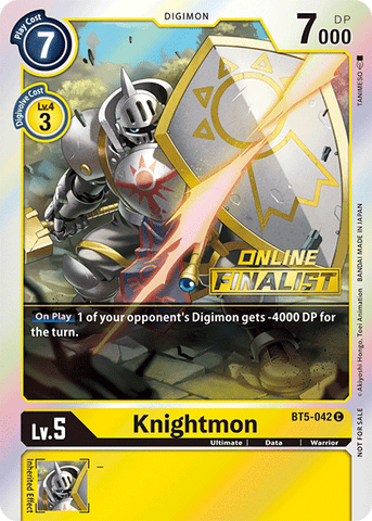 Knightmon [BT5-042] (Online Finalist) [Battle of Omni Promos] - Destination Retro