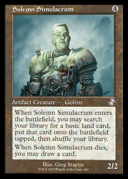 Solemn Simulacrum (Timeshifted) [Time Spiral Remastered] - Destination Retro