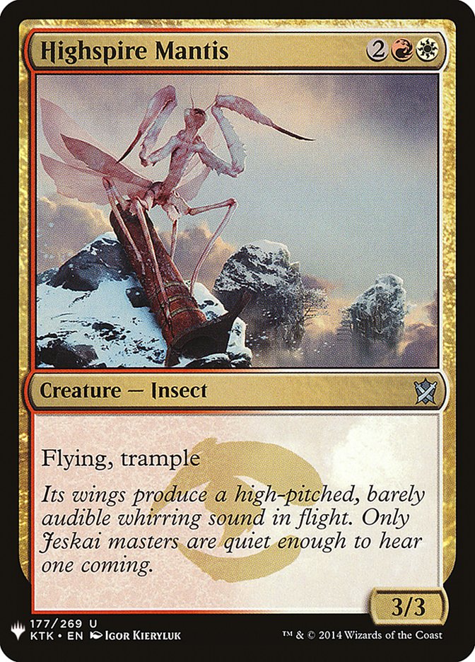 Highspire Mantis [Mystery Booster] - Destination Retro
