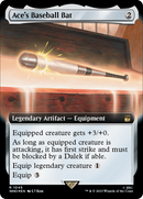 Ace's Baseball Bat (Extended Art) (Surge Foil) [Doctor Who] - Destination Retro