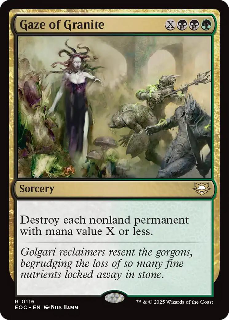Gaze of Granite [Edge of Eternities Commander] - Destination Retro