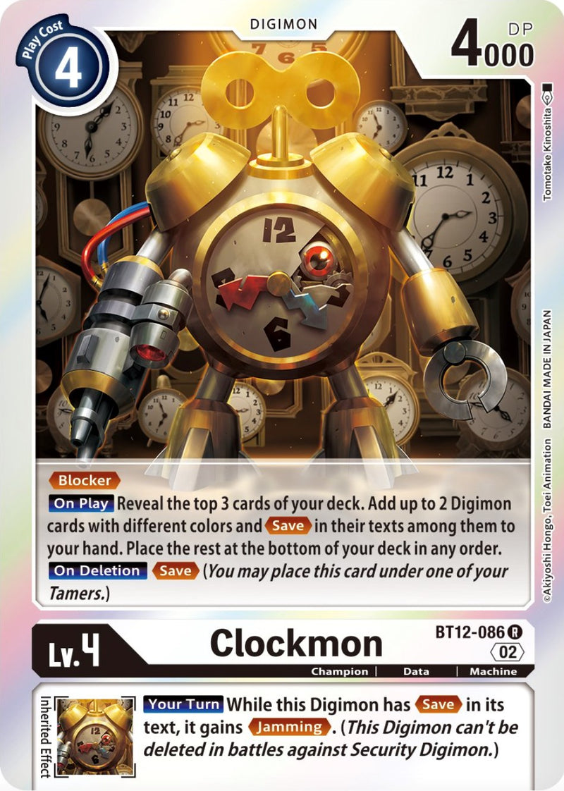 Clockmon [BT12-086] [Across Time] - Destination Retro