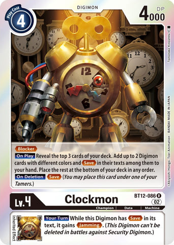 Clockmon [BT12-086] [Across Time] - Destination Retro