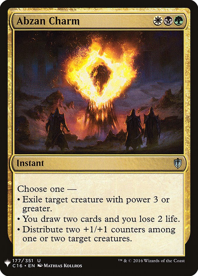 Abzan Charm [Mystery Booster] - Destination Retro