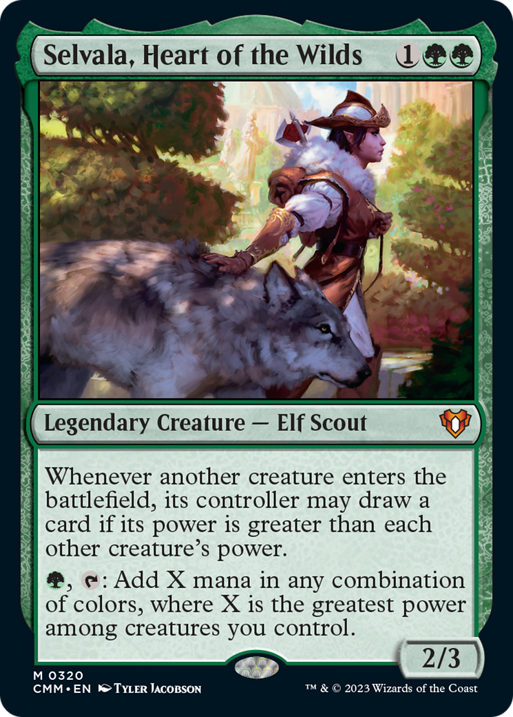 Selvala, Heart of the Wilds [Commander Masters] - Destination Retro