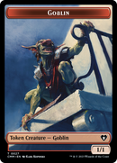 Saproling // Goblin Double-Sided Token [Commander Masters Tokens] - Destination Retro
