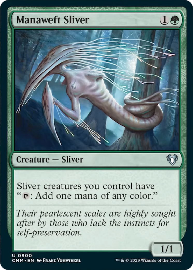 Manaweft Sliver [Commander Masters] - Destination Retro