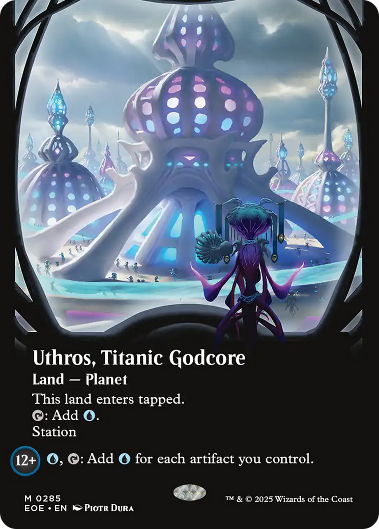 Uthros, Titanic Godcore (Borderless) [Edge of Eternities] - Destination Retro