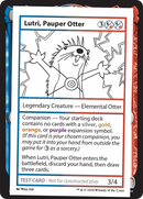 Lutri, Pauper Otter [Mystery Booster 2 Playtest Cards] - Destination Retro