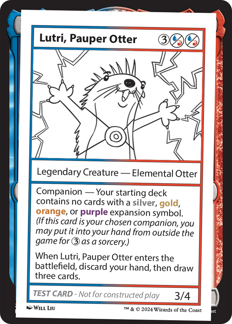 Lutri, Pauper Otter [Mystery Booster 2 Playtest Cards] - Destination Retro