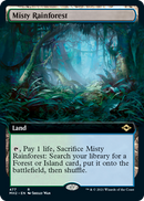Misty Rainforest (Extended Art) [Modern Horizons 2] - Destination Retro