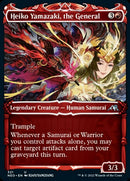Heiko Yamazaki, the General (Showcase Samurai) [Kamigawa: Neon Dynasty] - Destination Retro