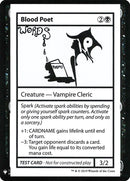 Blood Poet [Mystery Booster Playtest Cards] - Destination Retro