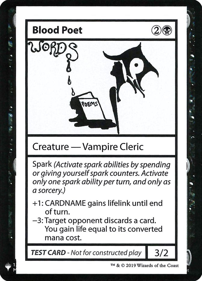 Blood Poet [Mystery Booster Playtest Cards] - Destination Retro