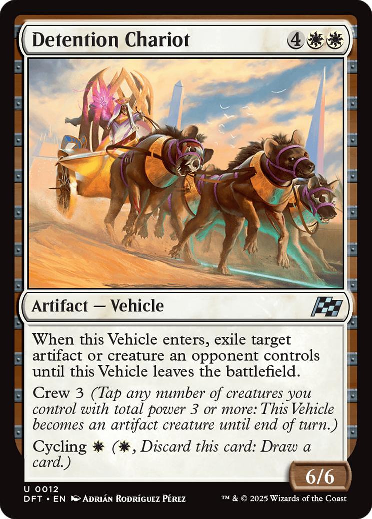 Detention Chariot [Aetherdrift] - Destination Retro