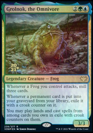 Grolnok, the Omnivore [Innistrad: Crimson Vow Prerelease Promos] - Destination Retro