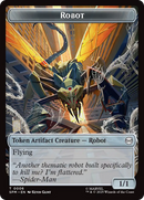 Food // Robot Double-Sided Token [Marvel's Spider-Man Tokens] - Destination Retro