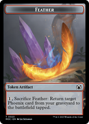Feather // Servo Double-Sided Token [March of the Machine Commander Tokens] - Destination Retro