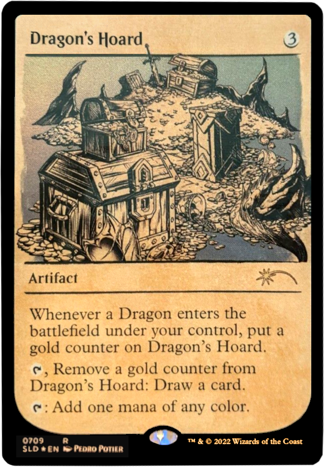 Dragon's Hoard (Showcase) [Secret Lair Drop Promos] - Destination Retro