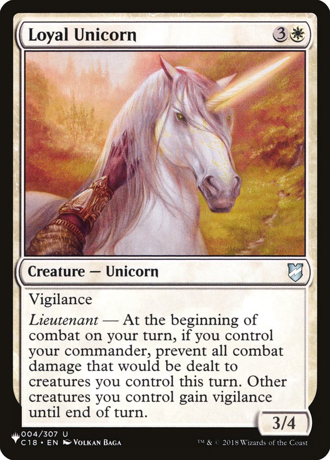 Loyal Unicorn [The List] - Destination Retro
