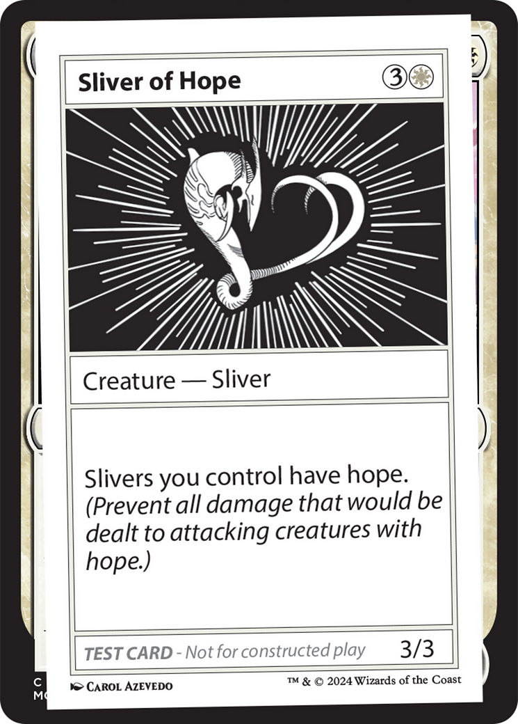 Sliver of Hope [Mystery Booster 2 Playtest Cards] - Destination Retro