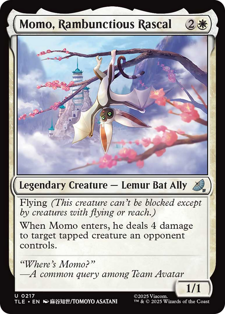 Momo, Rambunctious Rascal [Avatar: The Last Airbender: Eternal-Legal] - Destination Retro