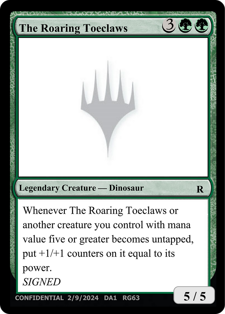 The Roaring Toeclaws [Unknown Event] - Destination Retro