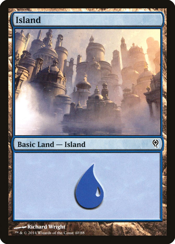 Island (40) [Duel Decks: Jace vs. Vraska] - Destination Retro