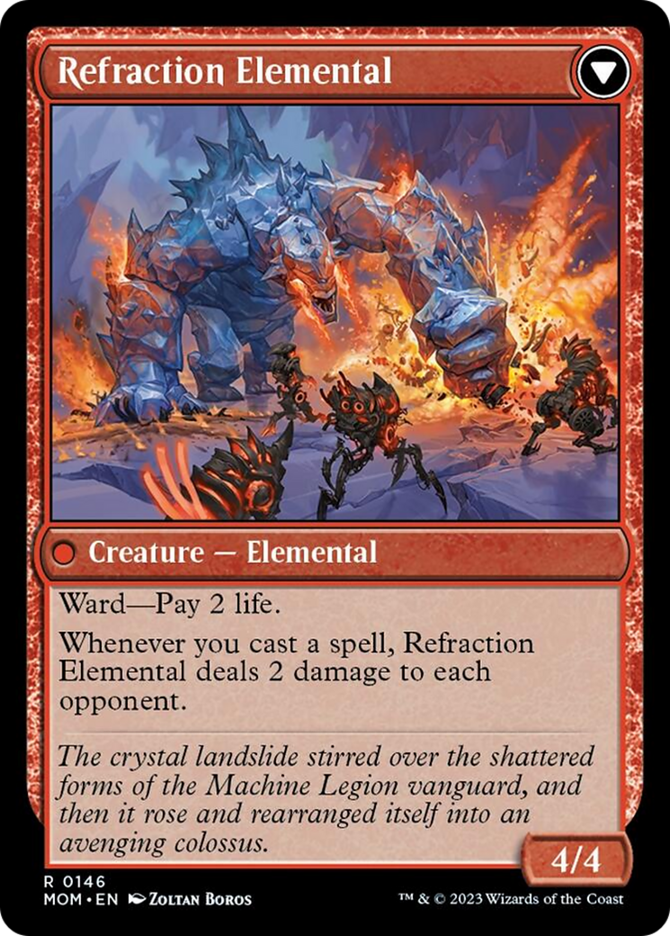 Invasion of Karsus // Refraction Elemental [March of the Machine] - Destination Retro