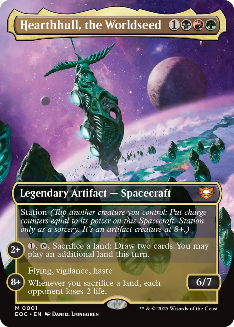 Hearthhull, the Worldseed (Borderless) [Edge of Eternities Commander] - Destination Retro