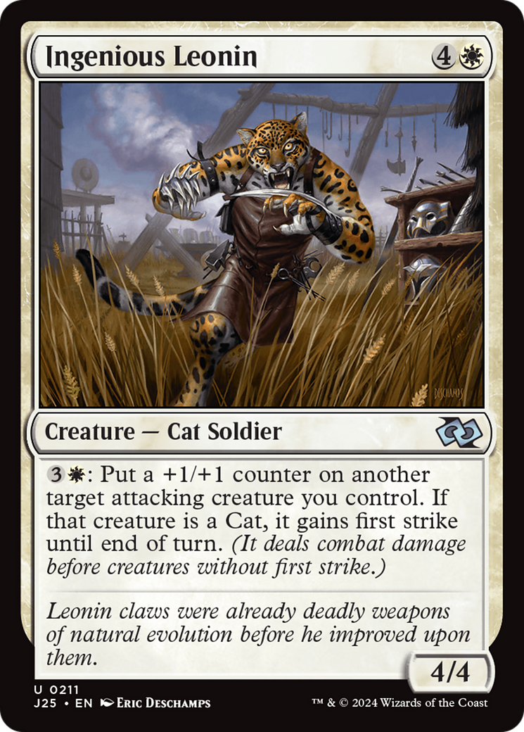 Ingenious Leonin [Foundations Jumpstart] - Destination Retro