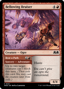 Bellowing Bruiser // Beat a Path [Wilds of Eldraine] - Destination Retro