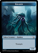 Warrior // Kraken Double-Sided Token [March of the Machine Tokens] - Destination Retro