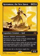 Ketramose, the New Dawn (First-Place Foil) [Aetherdrift] - Destination Retro
