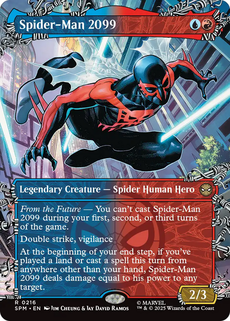 Spider-Man 2099 (0216) (Borderless) [Marvel's Spider-Man] - Destination Retro