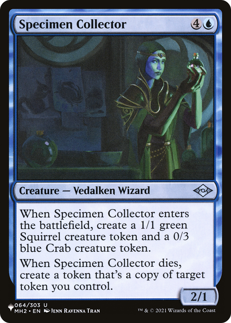 Specimen Collector [The List] - Destination Retro