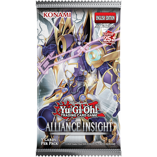 YU-GI-OH! - ALLIANCE INSIGHT - BOOSTER PACK (1ST EDITION)