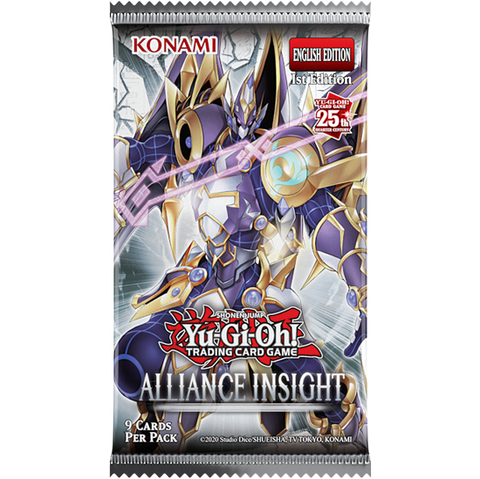 YU-GI-OH! - ALLIANCE INSIGHT - BOOSTER PACK (1ST EDITION) - Destination Retro