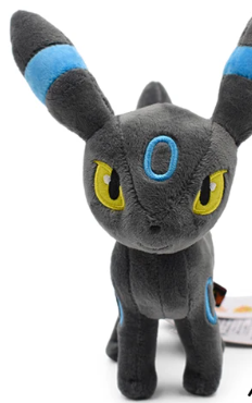 PLUSH - SHINY UMBREON- POKEMON - Destination Retro