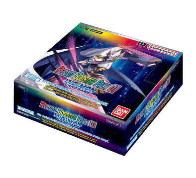 DIGIMON CARD GAME - REBOOT BOOSTER BOX (AVAILABLE SEPTEMBER 29) - Destination Retro