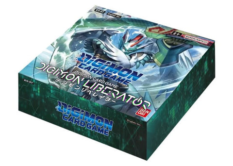 DIGIMON CARD GAME - LIBERATOR BOOSTER BOX  (Available September 13) - Destination Retro