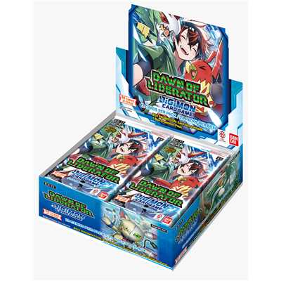 DIGIMON CARD GAME - DAWN OF LIBERATOR BOOSTER BOX (AVAILABLE FEBRUARY 13) - Destination Retro