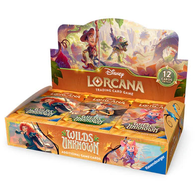 Disney Lorcana: Wilds Unknown Booster Box (Available May 8th) - Destination Retro