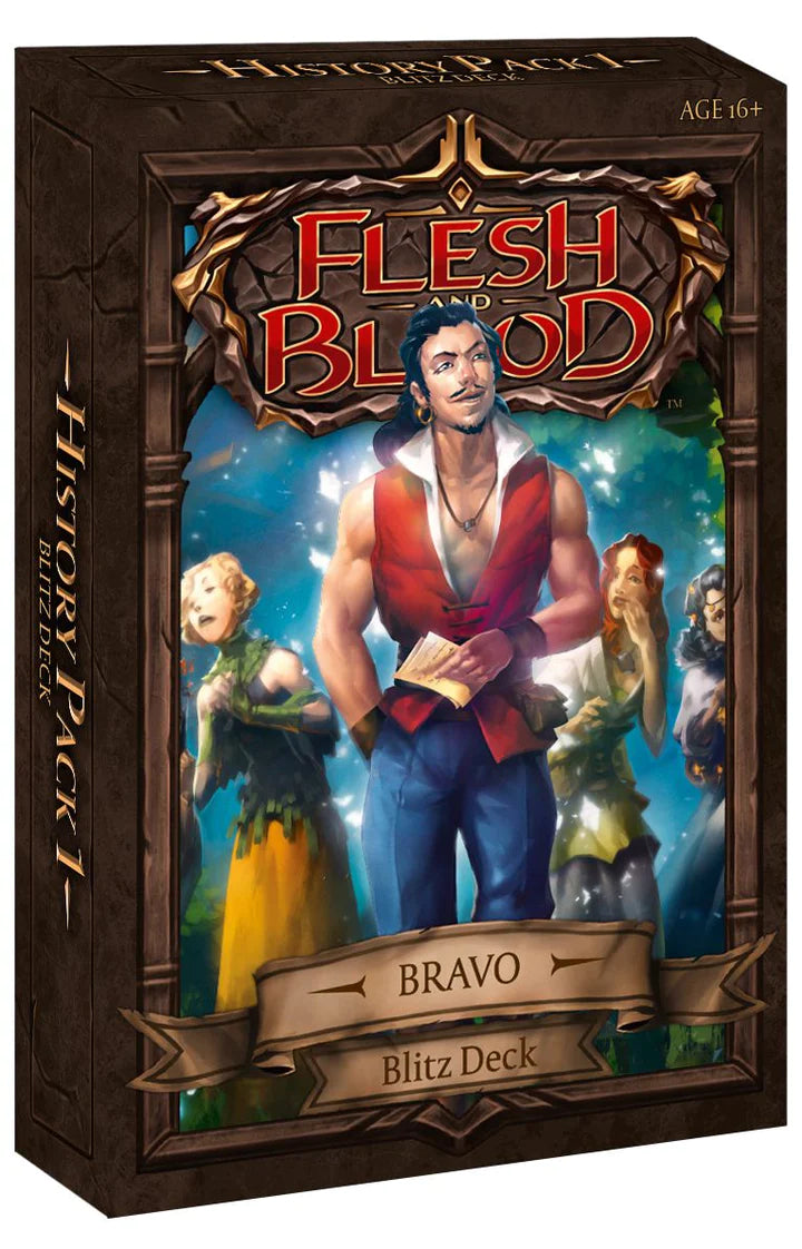 FLESH AND BLOOD  - HISTORY PACK 1 - BRAVO BLITZ DECK - Destination Retro
